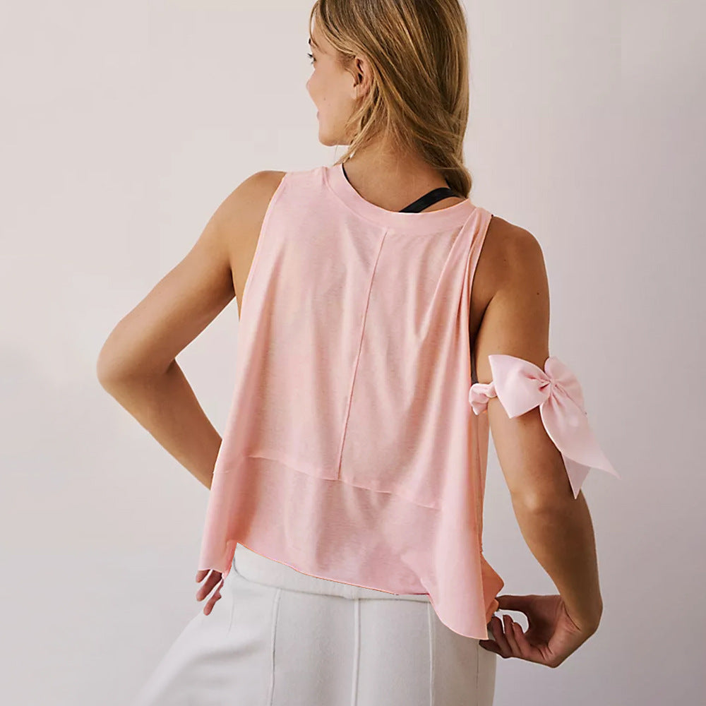 Ermeløs sports-tee — bilde 5