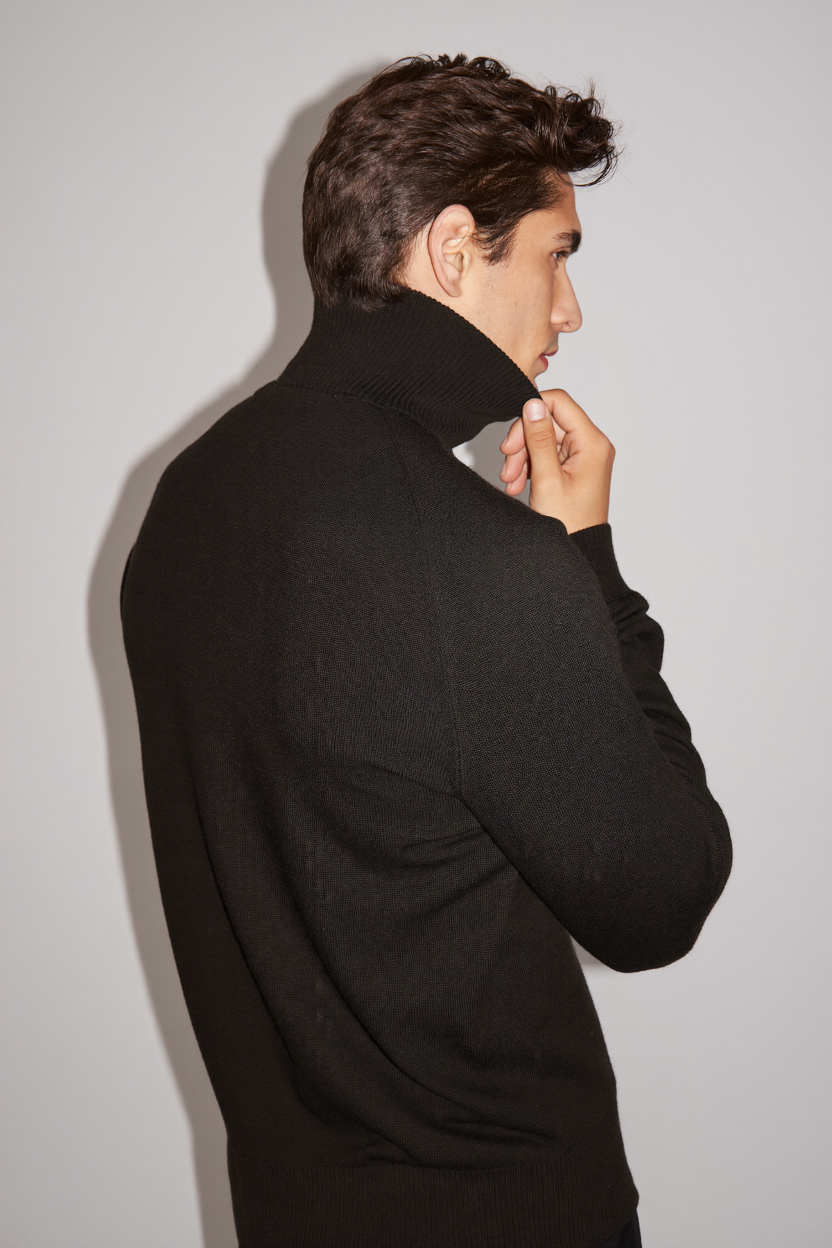 Turtleneck-genser — Svart
